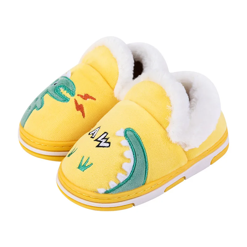 Kids Slippers Cute Cartoon Thickening Warm Indoor Shoes Children cCotton Shoes Kids Home Slippers Warm Winter Children Slipper