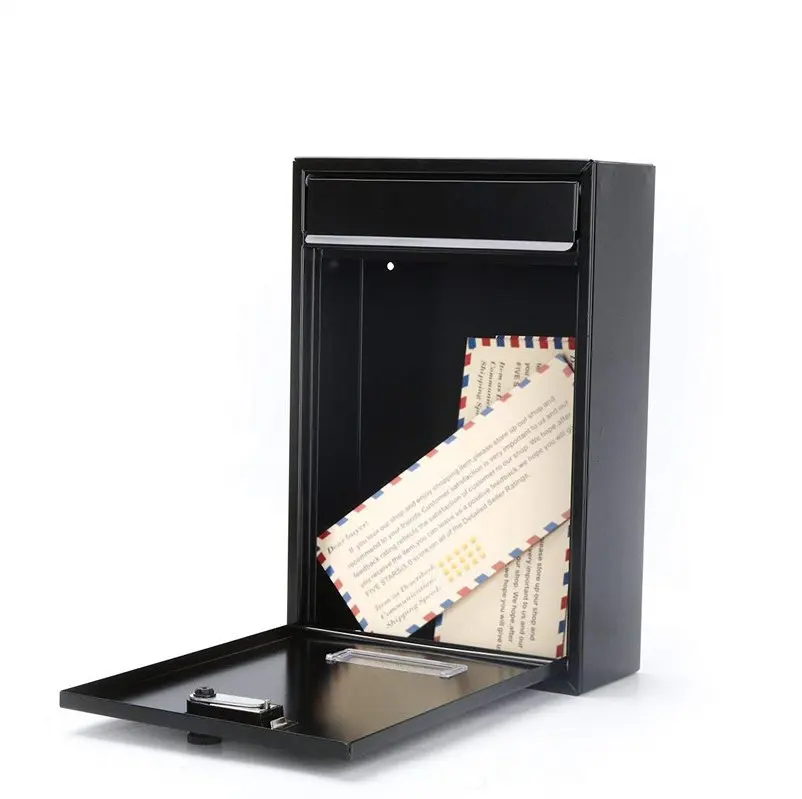 32X21X8.5CM Vintage Wall Mounted Mailbox With Combination Lock Metal Coded Lock Letterbox Post Newspaper Box F5062-4