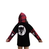 Gothic Cute Streetwear Women Hoodies Harajuku Kpop Kawaii Cat Anime Teen Girl Plaid Sweatshirt Vintage Black Female Pullover ► Photo 2/6