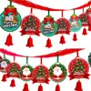 Felt Christmas Flag Merry Christmas Decorations for Home Garland Santa Claus Navidad Natal Xmas Noel Decor 2022 New Year 2022 ► Photo 2/6