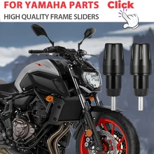 MT 07 рамки Ползунки Краш колодки протектор для YAMAHA аксессуары катушки защита от падения MT10 MT-07 FZ07