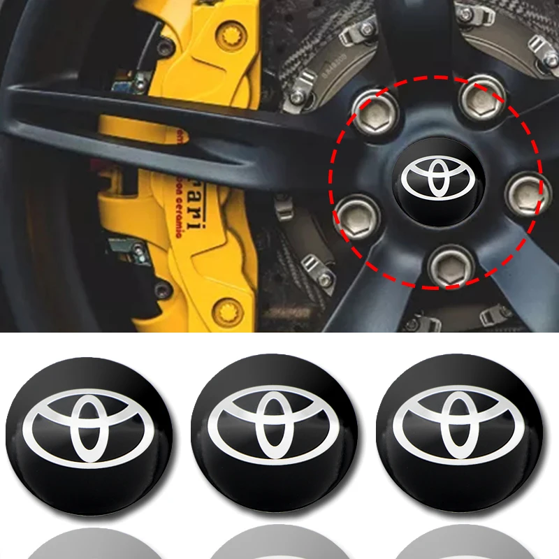 

4pcs 56mm Car Wheel Center Hub Caps Cover Rim Sticker Badge For Toyotas Corolla Yaris Rav4 Avensis Auris Camry C-hr 86 Prius