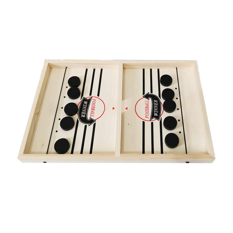 Sling Puck Game Foosball Winner Board Game Bounce Chess Eject