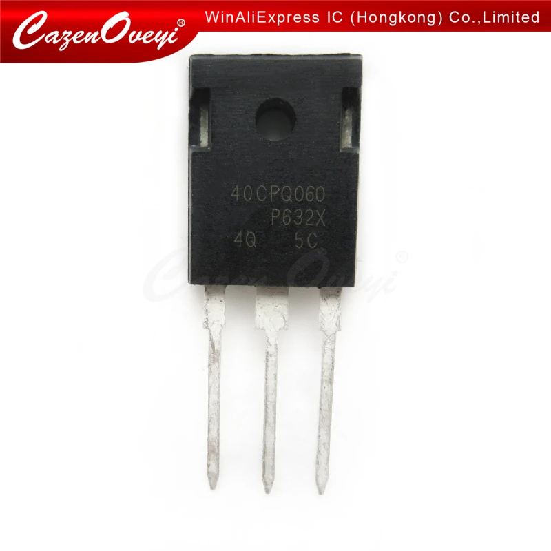 

2 шт./лот 40CPQ060 TO-247 40A 60V Новая оригинальная фотография