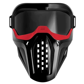 

Mask Protective Eyeglass for Nerf Blaster Out Door Games Red