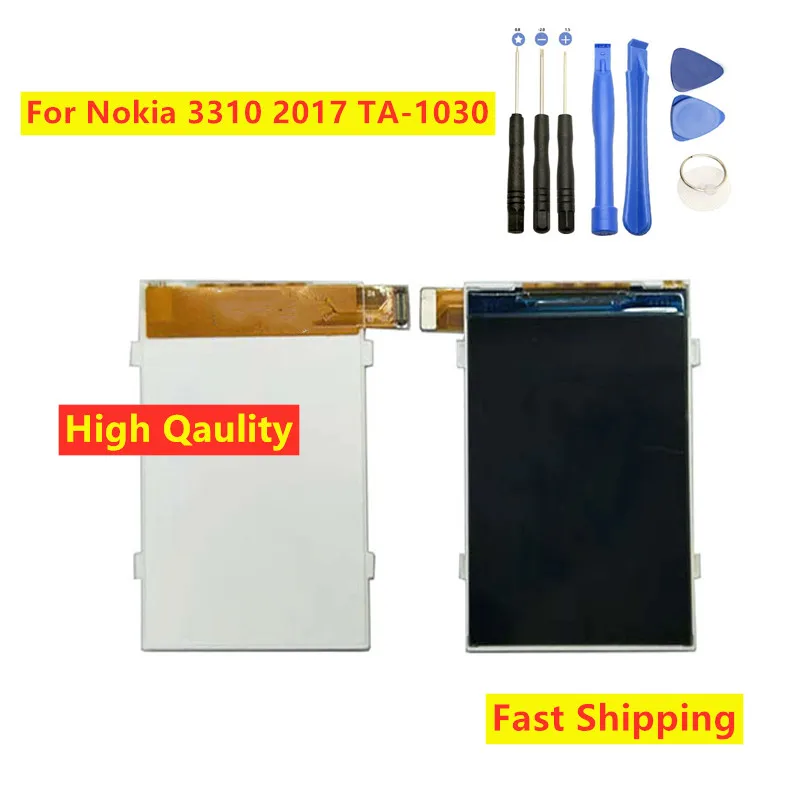 Высококачественный ЖК-дисплей для Nokia 3310 3g TA-1022 TA-1036 TA-1006 версия ЖК-дисплей дигитайзер+ инструмент