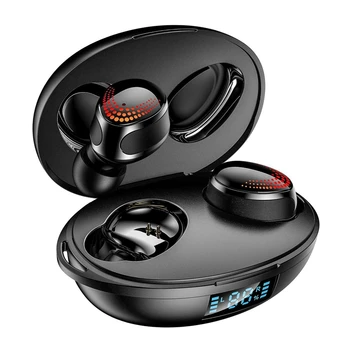 

K1 TWS Bluetooth Headset Smart Press Control with Digital Display HD Stereo Sports Headset