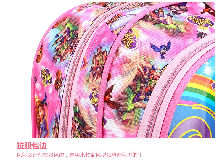 Disney princess Kindergarten backpack boy girl Frozen Elsa school bag baby handbag gift backpack children shoulder bag