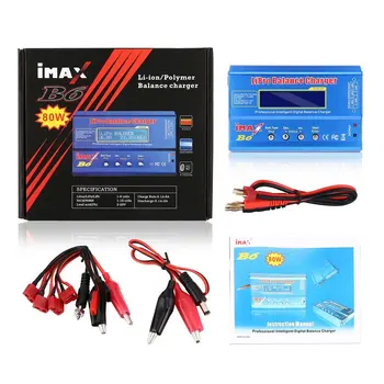 

High Quality iMAX B6 Lipo NiMh Li-ion Ni-Cd RC Battery Balance Digital Charger Discharger 80W