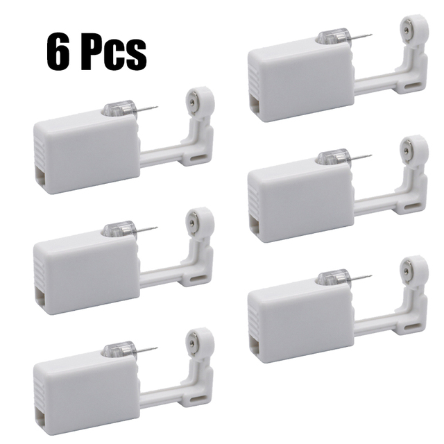Ear Piercing Gun Kit Disposable Disinfect Safety Earring Piercer Machine Studs Nose CLip Body Jewelry Piercing Tool set