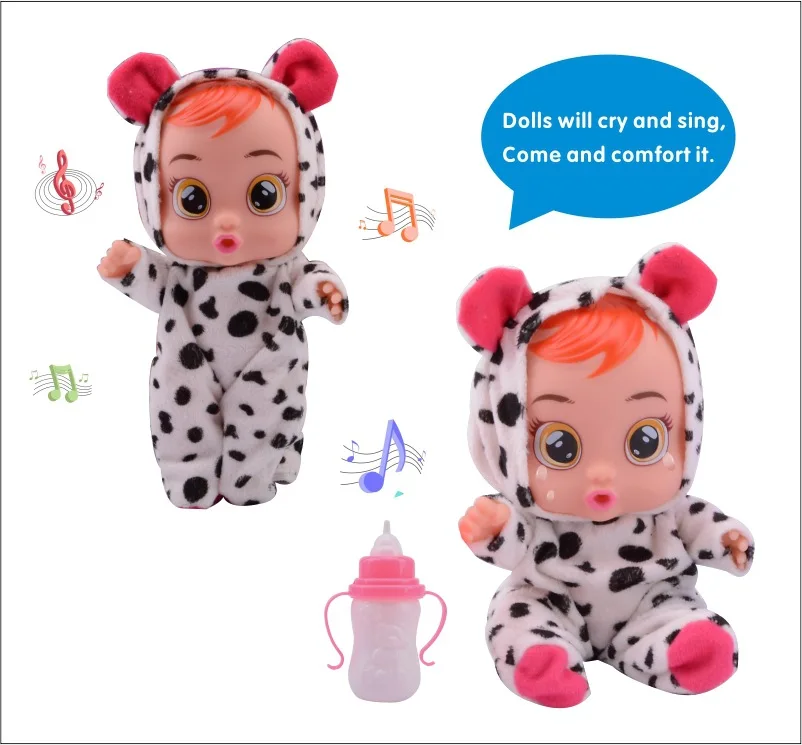 Горячая Распродажа, эмалированные игрушки для плача и плача, многофункциональная Музыкальная кукла
