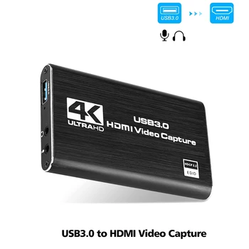 

HDMI Video Capture Card 4K Screen Recording USB3.0 1080P 60FPS Capture Device Y&H USB3.0 HDMI HD Video Capture