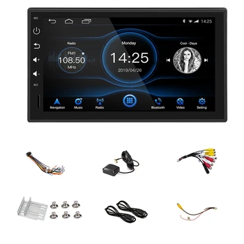 

Android 8.1 Car Radio Stereo 7 Inch Capacitive Contact Screen High Definition 1024X600 GPS Navigation Bluetooth USB SD Player 4G