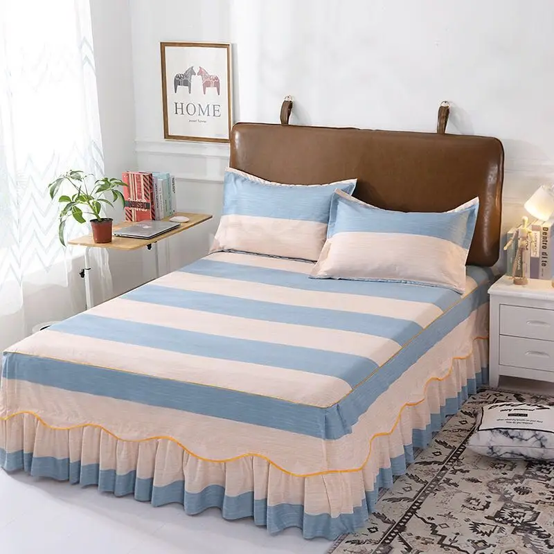 1PCS Lace Bed Sheet 2020 New Flower Printed Fitted Sheet Cover Home Graceful Bedspread Bed Linens Bedroom Decor Mattress 1PCS Lace Bed Sheet 2020 New Flower Printed Fitted Sheet Cover Home Graceful Bedspread Bed Linens Bedroom Decor Mattress