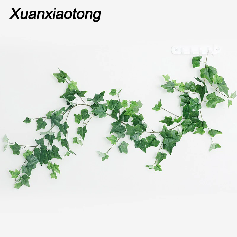 

160-210cm Wedding Ceiling Winding Road Layout Rattan Hotel Window Decor Artificial Plants Willow Maple Vine Faux Foliage Wreath
