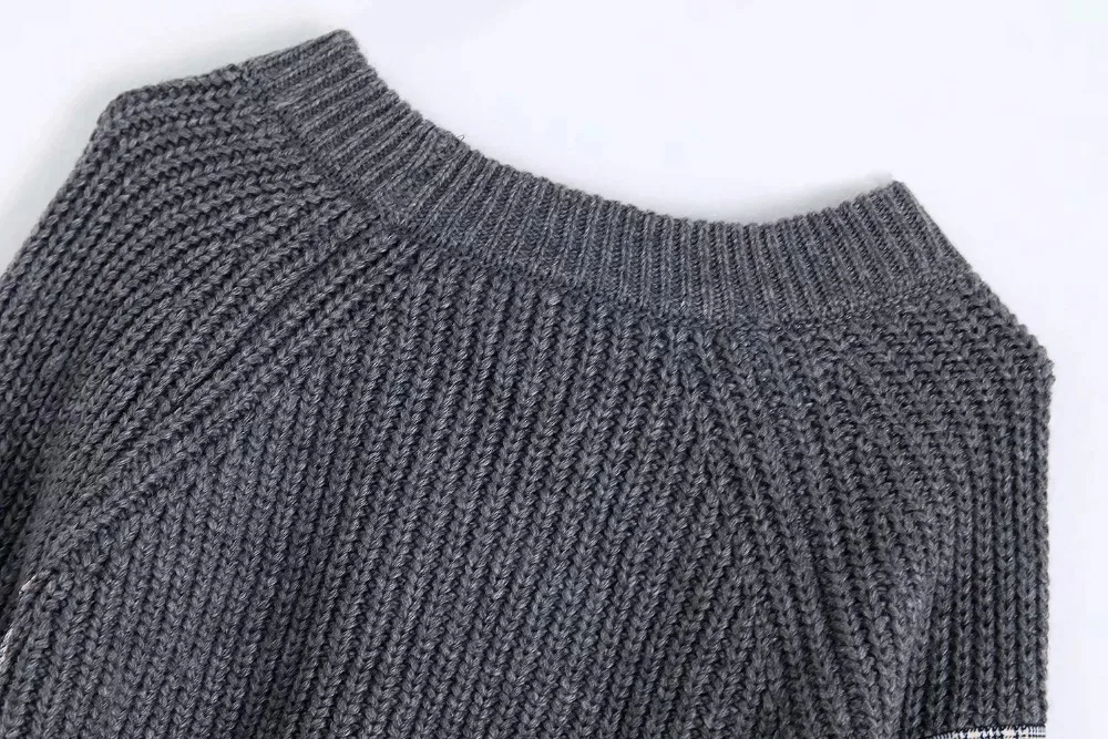 Увядшие зимние свитера для женщин; pull femme; английский стиль; в клетку; в стиле пэчворк; в винтажном стиле; большие размеры; короткие свитера; женские пуловеры; топы
