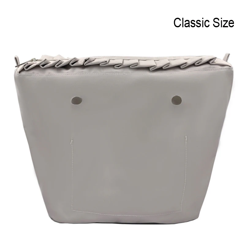 TOP Lace Classic Mini Waterproof Lining Inner Zipper Pocket insert with inner coating For Obag O bag women's bag handbag 