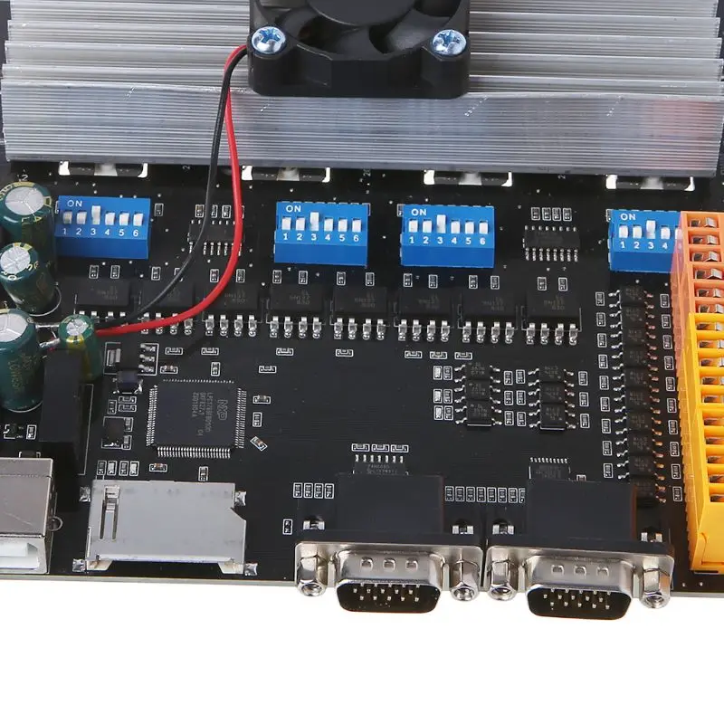 USB ЧПУ 4 оси Tb6560 шаговый двигатель драйвер платы 3.5A DC 24 В с MPG интерфейс для гравировки