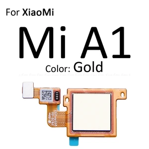 Image 5 - טביעות אצבע סורק מחבר עבור Xiaomi Mi A1 A2 לייט מגע חיישן מזהה בית להחזיר כפתור מפתח חיבור להגמיש כבל