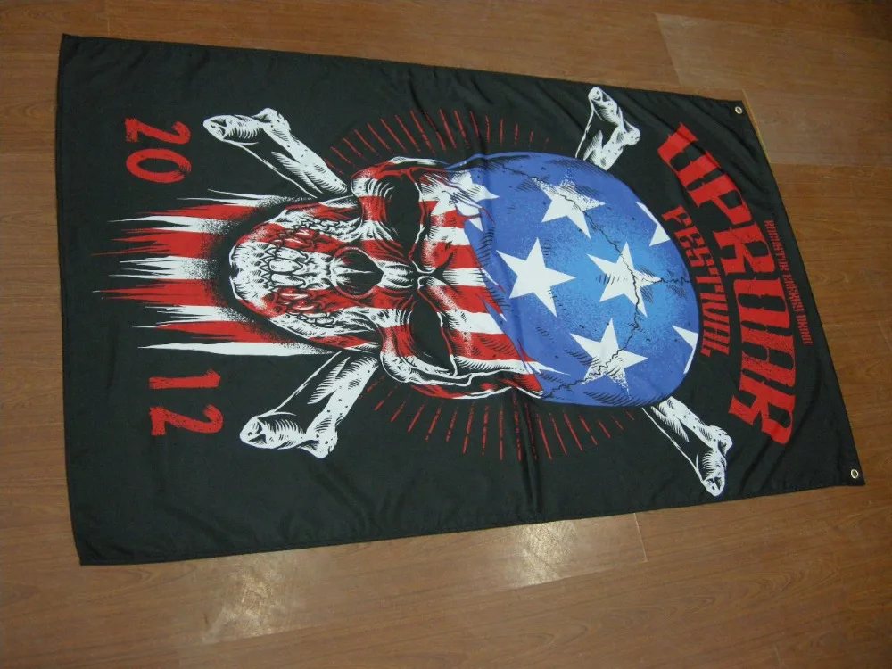 3ft x 5ft3 x5ft verzending Mayhem muziek team vlag печатный баннер, флаг из полиэстера Размер 150*90 см