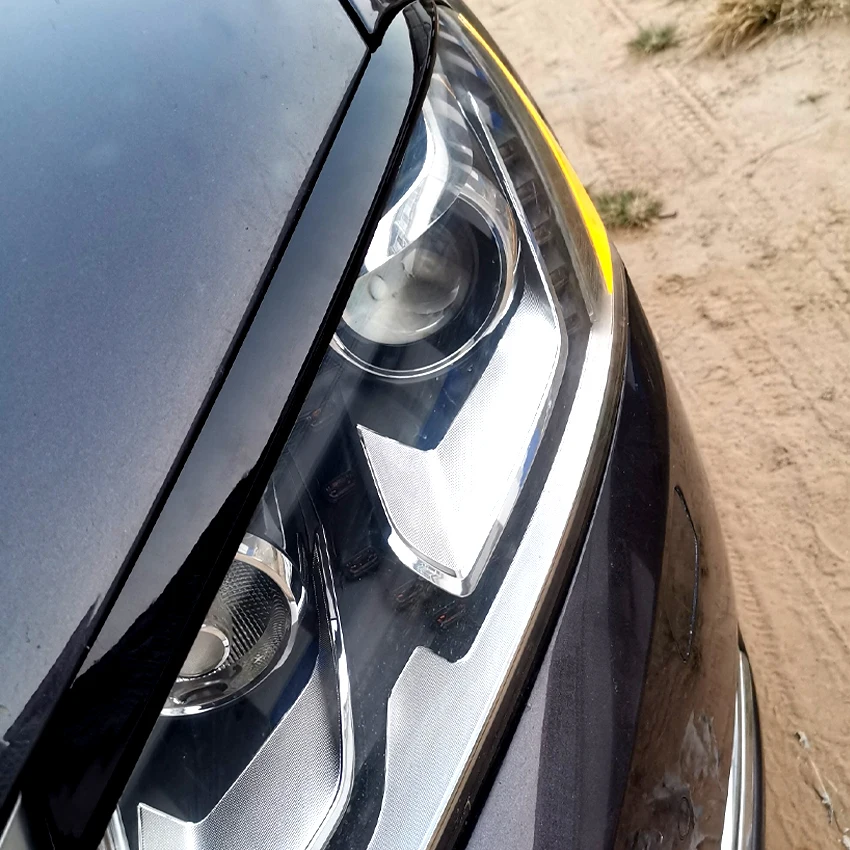 Автомобильные фары брови наклейки на веки для Volkswagen Passat B7 Накладка аксессуары для стайлинга автомобилей