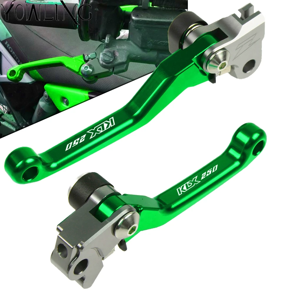 

Для Kawasaki KLX250 KLX 250 2008 2009 2010 2011 2012 2013 2014 2015 ручка мотоциклетного кроссового велосипеда складной тормозной рычаг сцепления