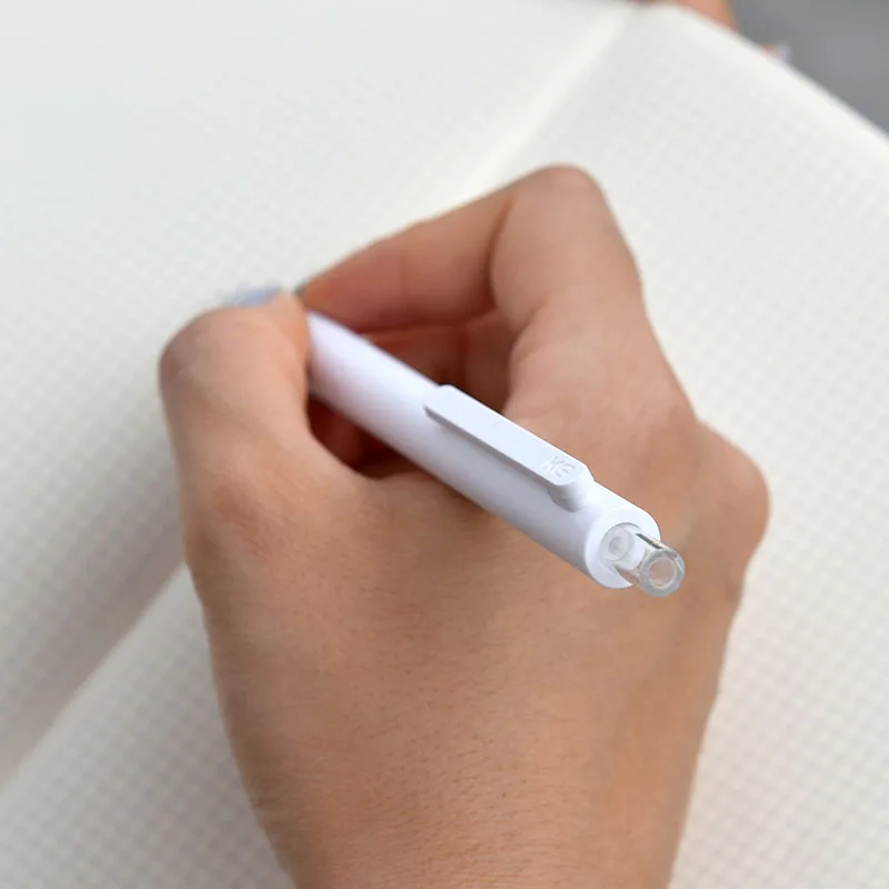 Xiaomi KACO GREEN ROCKET простая белая черная ручка гелевые ручки для тела 0,5 мм быстросохнущая ручка для вывески гелевые чернила канцелярские принадлежности черные чернила Ручка 1 шт