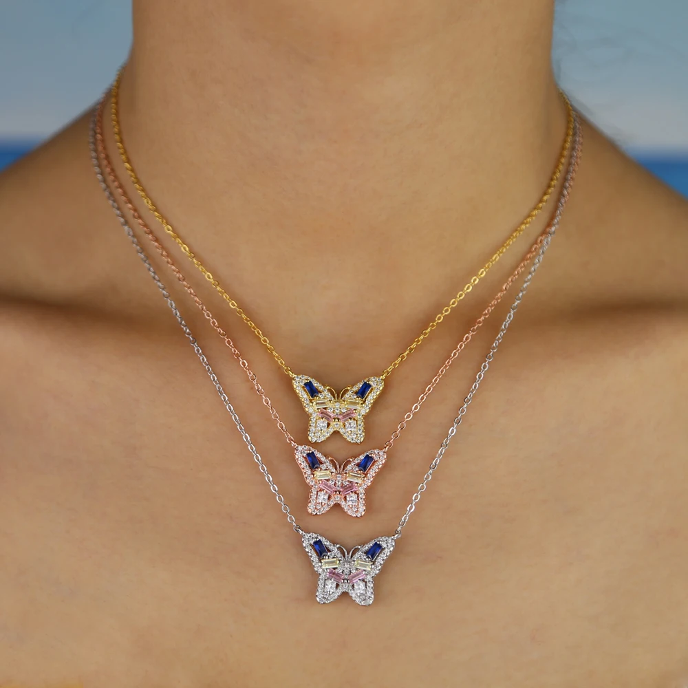 Pastel-Colorful-cz-Butterfly-Necklace-Ring-set-Gold-Color-Gorgeous-Beautiful-Lovely-Animal-design-fashion-Jewelry (1)