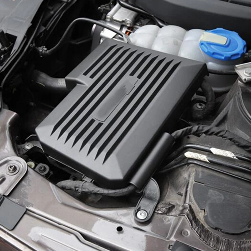 Крышка двигателя автомобиля капот декоративная крышка Украшение компьютера Защитная крышка для Audi A4 B9 8W A5