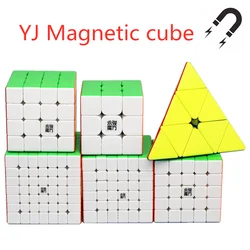 Yj V2M 7x7x7 Magnetic Magic Speed Cube 3x3 4x4 5x5 6x6 cubo magico professional Magnets Puzzle magic cubes Educational Toys