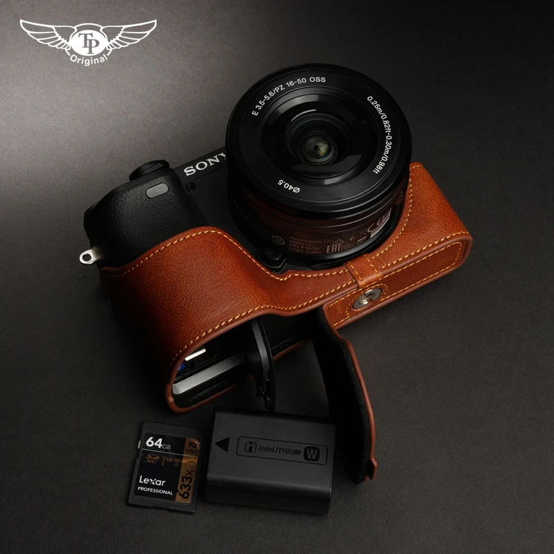 TP Original Leather Sony A6400 Camera Package