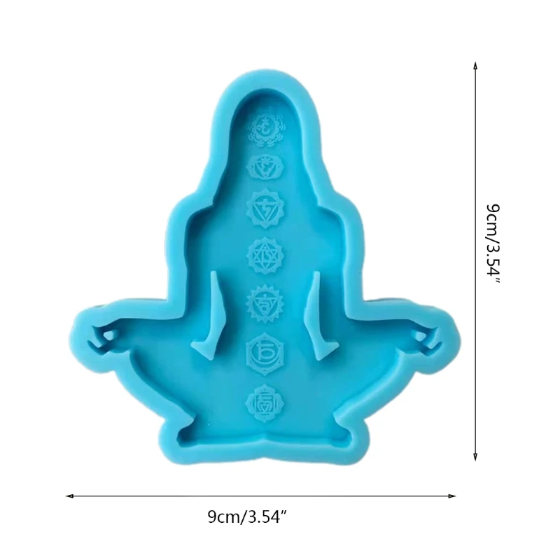 Cup Mat Pad Silicone Mould DIY Crafts Deocrations Casting Tools Coaster Epoxy Resin Mold 13MD | Украшения и аксессуары