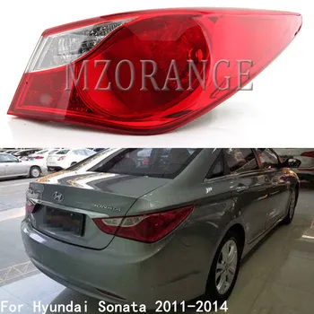 

MZORANGE Car Accessories Outer Tail Light For Hyundai Sonata 2011 2012 2013 2014 Rear Brake Lamp Tail Light Warning Light