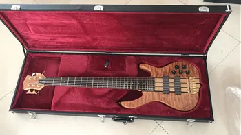 

2019 New + Factory + 6 strings Kevin Shi bass guitar Kevin Shi electric bass guitar gold hardware gold hardware active pickup