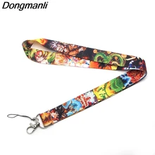 PC139 20 шт./лот DRAGON BALL Z Талреп Бейдж ID Lanyards/веревка для мобильного телефона/ремешок для ключей на шею