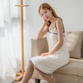 

Microfiber ladies straps tube top bath skirt soft and strong absorbent towel bathrobe beach skirt towel skirt bath towel