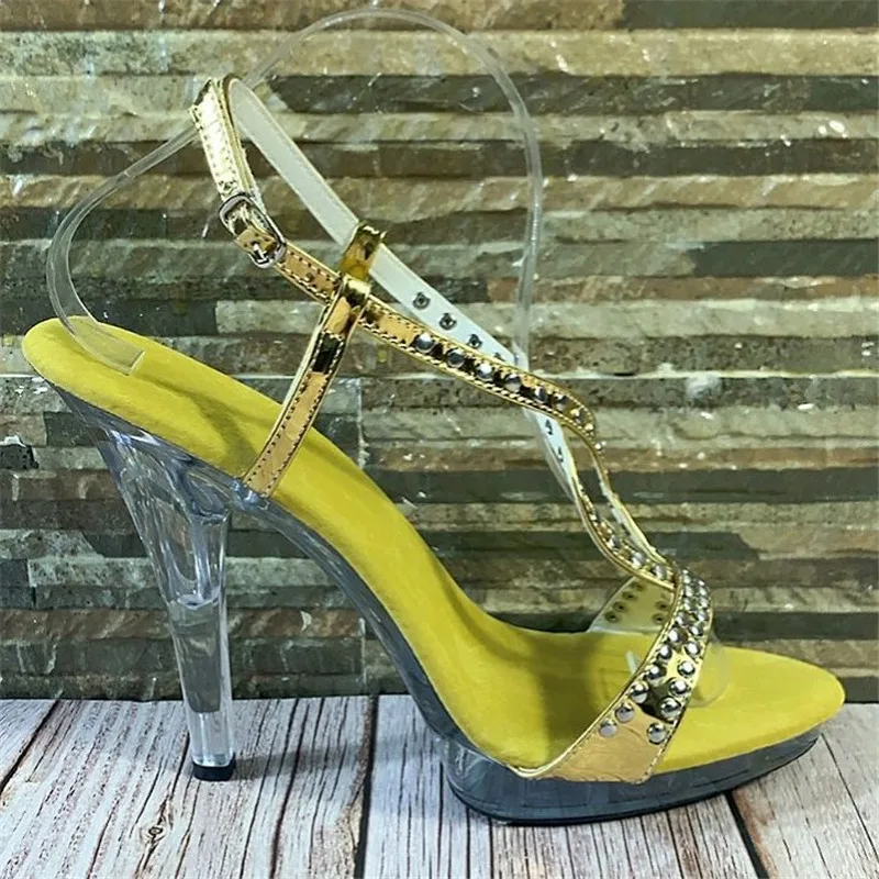 

13cm shoes high with diamond sandals wedding dress art pictures shoes stage designer women's shoes