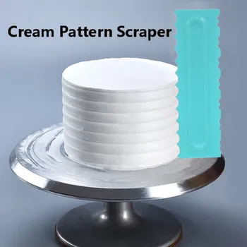 

Soft Modeling Polisher Fondant Cake Scraper Sheet Pastry Spatulas Cream Pastry Frosting Comb Set Baking Utensils For Pastry DIY