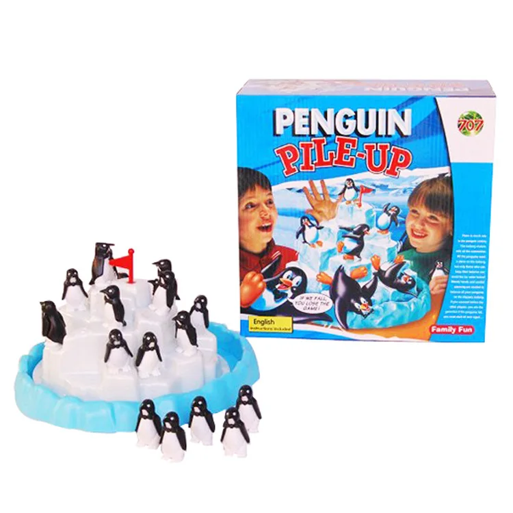 

Hot Sales Strange New Board Game Penguin Game Chess Iceberg Stack Penguin Checkers Educational Thinking Toy
