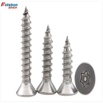 

ST2.9/3.5/3.9/4.2/4.8 Hexalobular Socket Countersunk Head Self Tapping Screws Six-Lobe Tamper Screw Tornillos Torx Vis Inox Q203