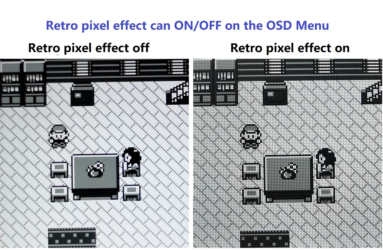 Q5 Version Super OSD RIPS Highlight Backlight LCD Mod/Pre-cut Shell Case/Speaker For Game Boy DMG GB Console