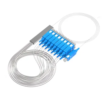 

Fiber Optic Splitter PLC 1X16 SC/UPC Single mode Mini Module 0.9mm G657A1 PVC 1m FTTH Blockless Fiber Optic Splitter