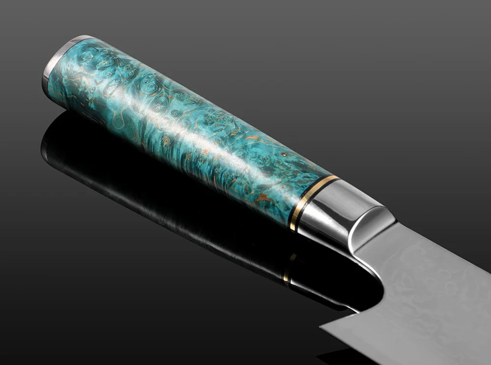  XITUO Kitchen Chef Knife Damascus VG10 Steel Sharp Professional Kiritsuke Gyuto Cleaver Exquisite H - 4000324742949