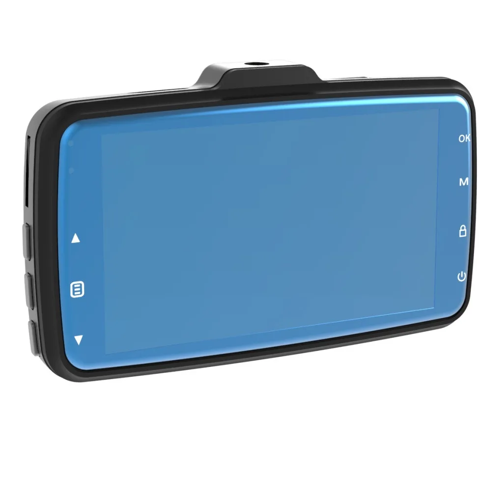 4 ''lcd ips Двойной объектив Автомобильный видеорегистратор HD 1080P приборная панель камера 170 ° для вождения DVR камера заднего вида 720P русский gps автомобильное зарядное устройство