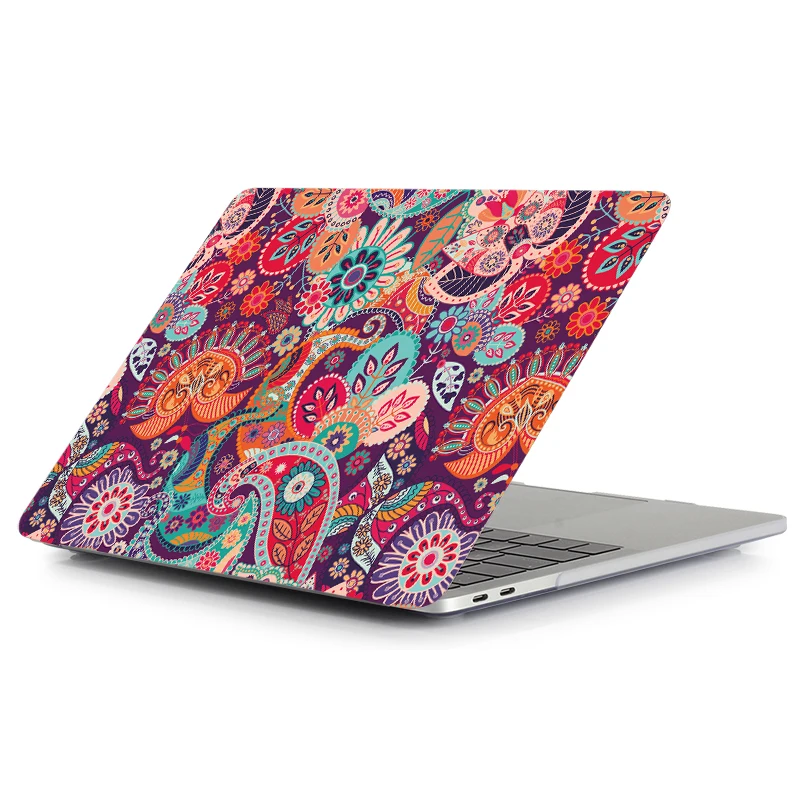Чехол MTT с пейсли для Macbook Pro 13,3, 15,4 дюймов, чехол для ноутбука mac book Air Pro retina 11, 12, 13, 15, с сенсорной панелью