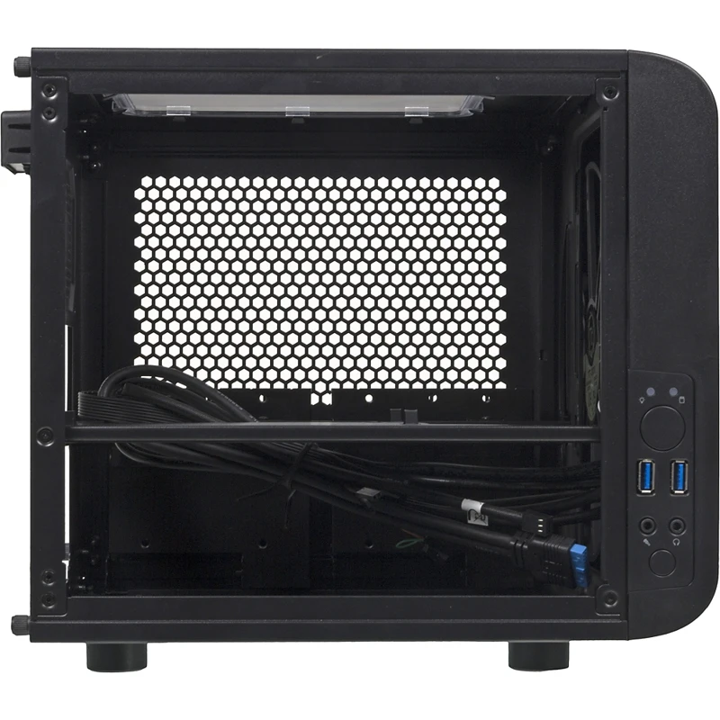 Корпус Thermaltake Core V1 черный без БП miniITX 1x200mm 2xUSB3.0 audio bott PSU
