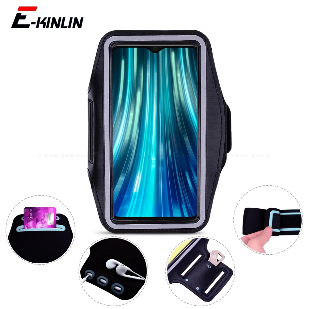 Чехол на руку для Xiaomi Redmi Note 10S 9S 9 8 7 Pro Max Mi 11i 11 10T 10 9T Lite спортивная сумка телефона