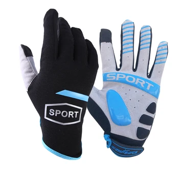 

Spring Autumn Full Finger Touch Screen Bicycle Gloves MTB Sport Shockproof Cycling Gloves GEL Liquid Shock Bike Gloves