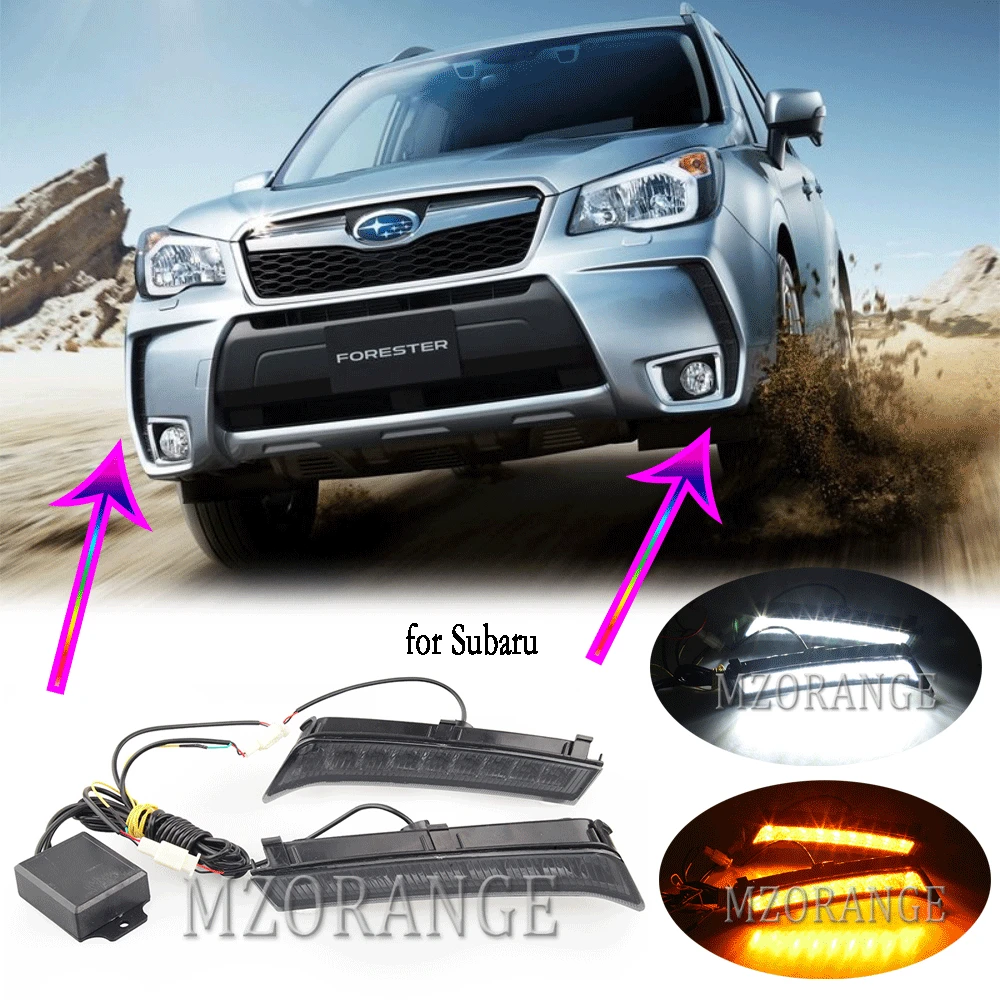 2 шт. светодиодные фары для Subaru Forester 2013-2018 | Автомобили и мотоциклы
