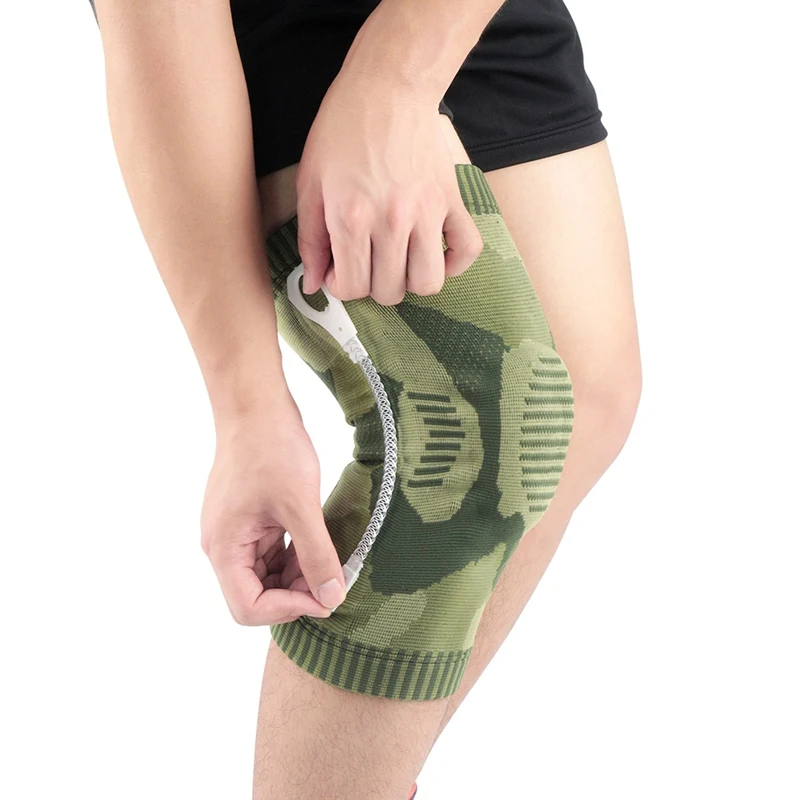 1pc Knee Pad Sleeve Fitness Compression Knitted Leg Support Patella Protector For Outdoor Gym Weight Lifting Basketball1